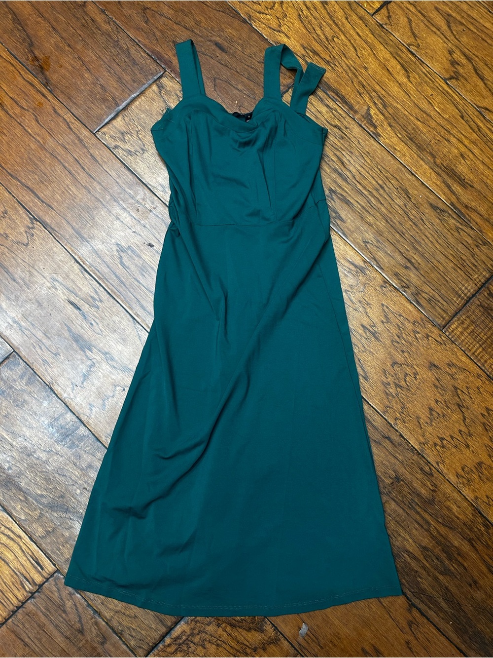 41Hawthorn emerald midi flare dress